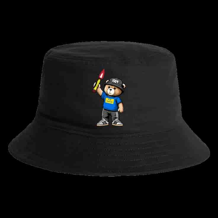 Steenwijk 1954 bear Bucket Hat
