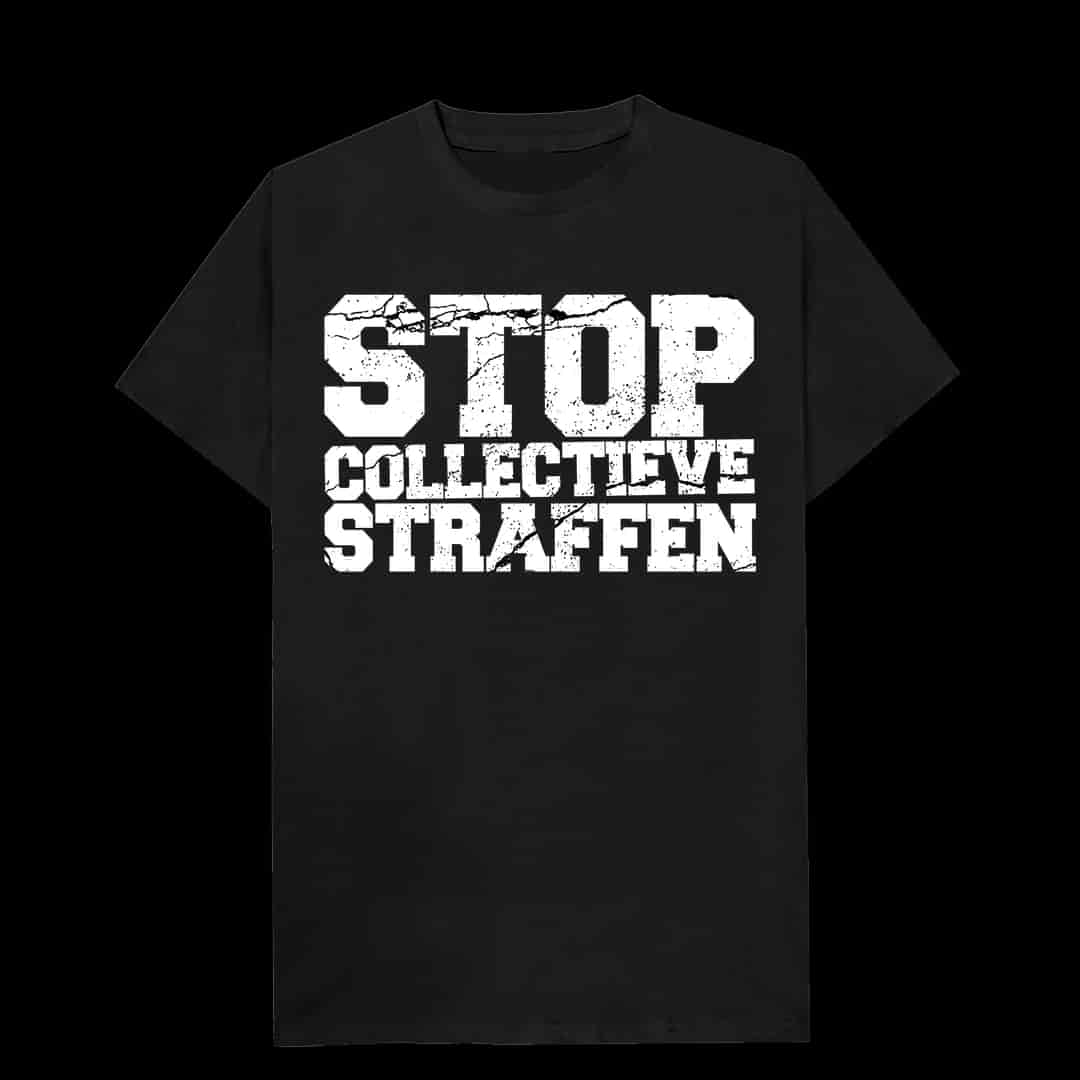 Stop collectieve straffen T-shirt