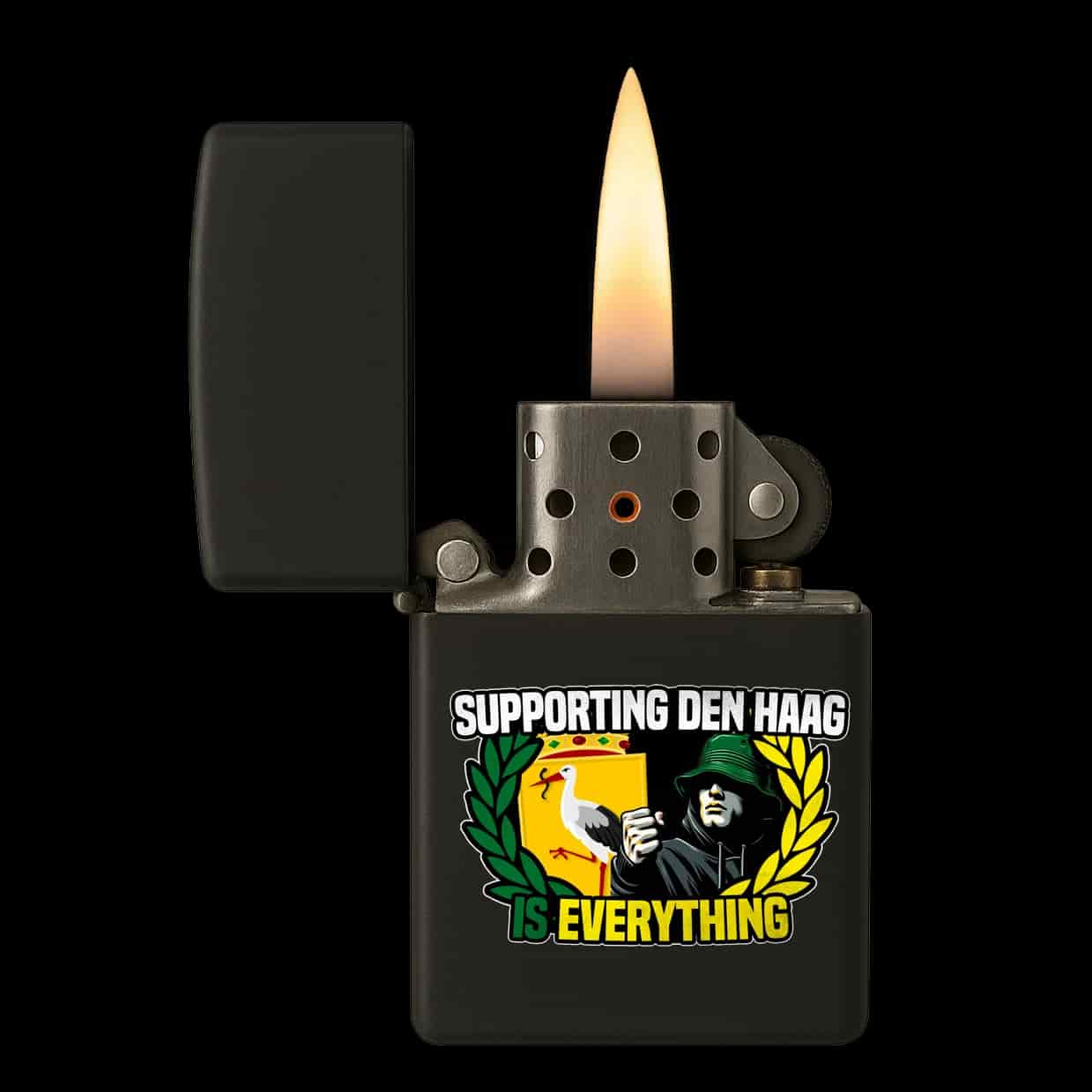 Supporting Den Haag is everything Aansteker