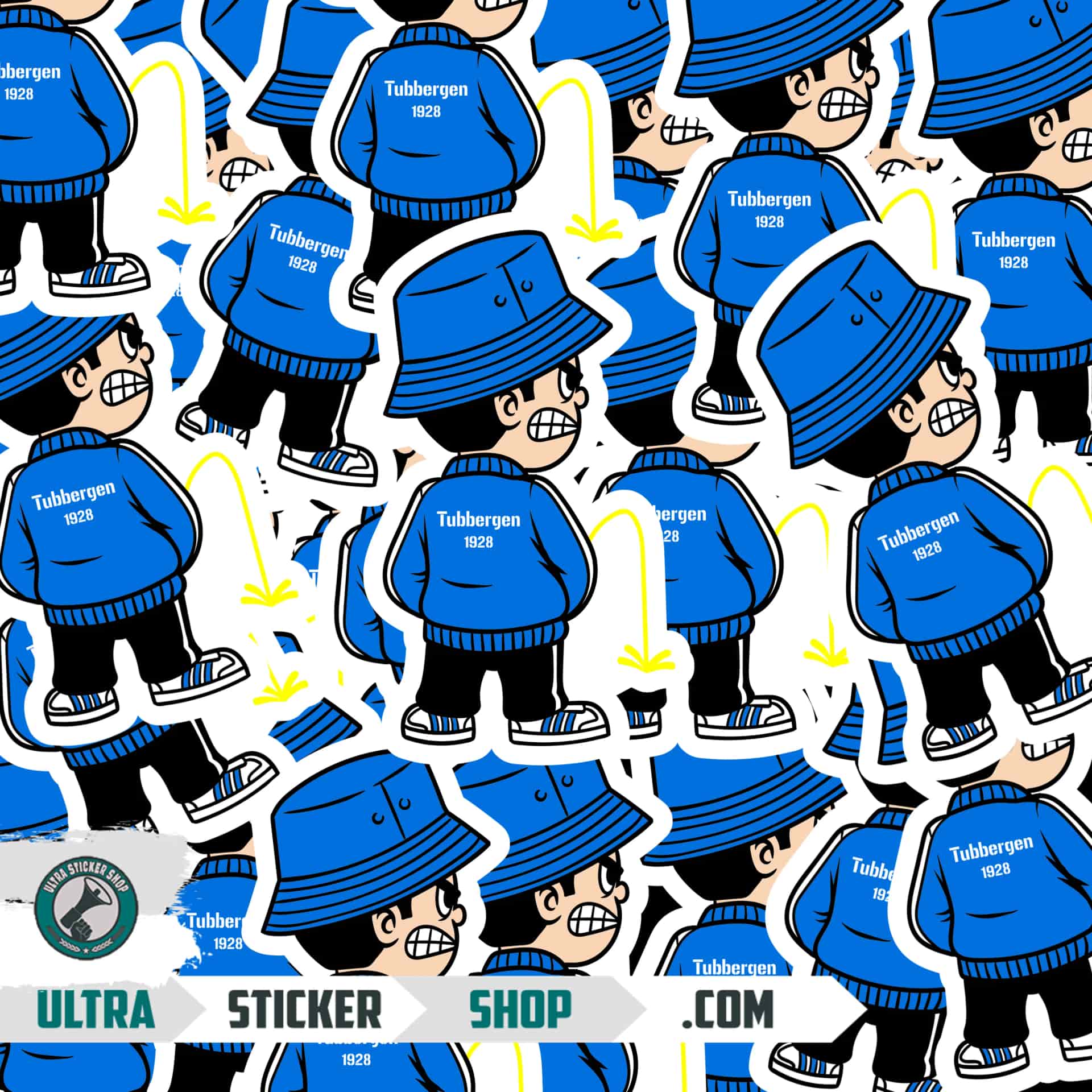 Tubbergen 1928 Pee Kid Stickers