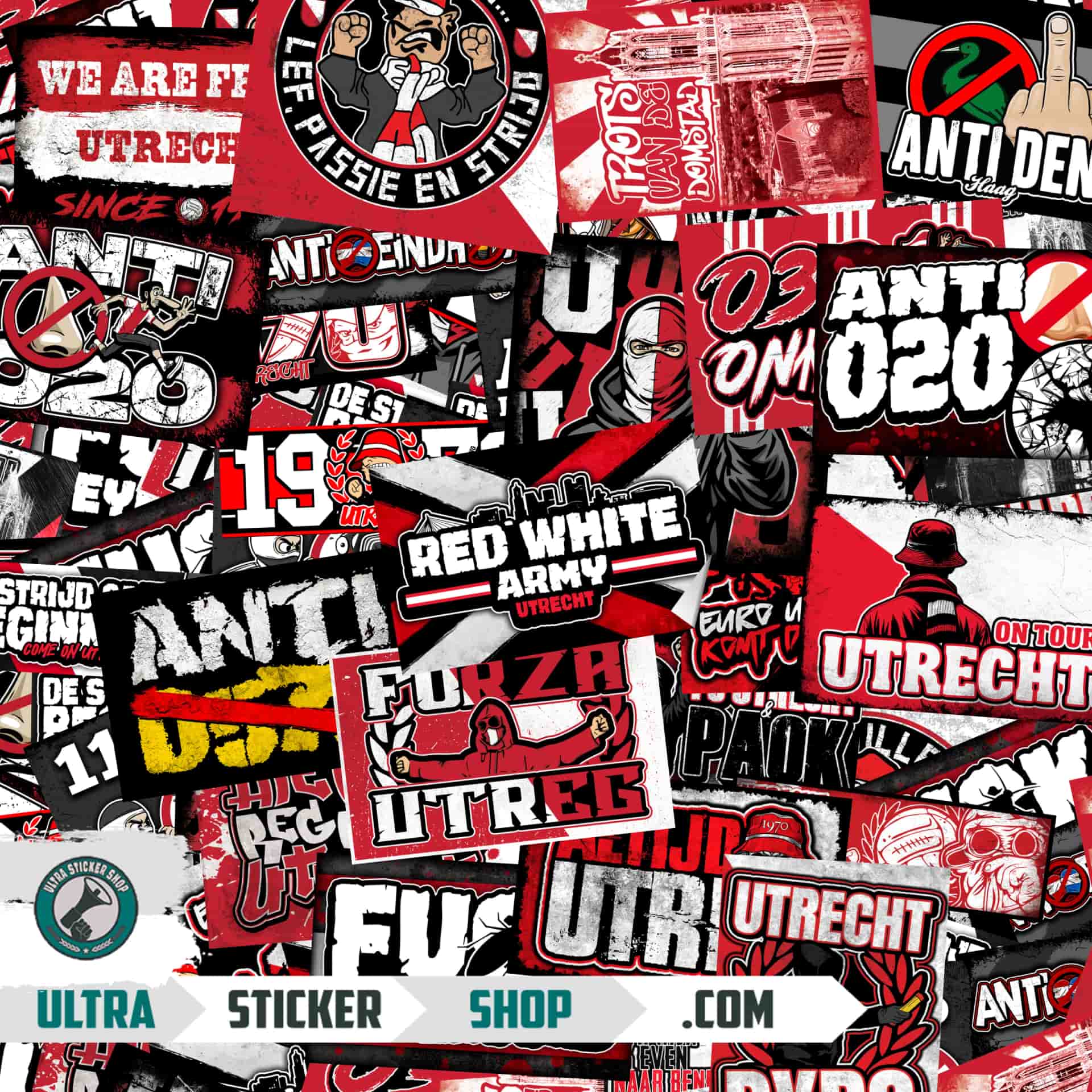 Utrecht Sticker-Mix