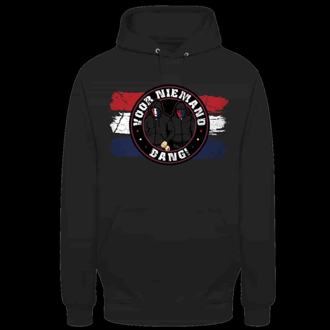 Voor niemand Bang Hoodie
