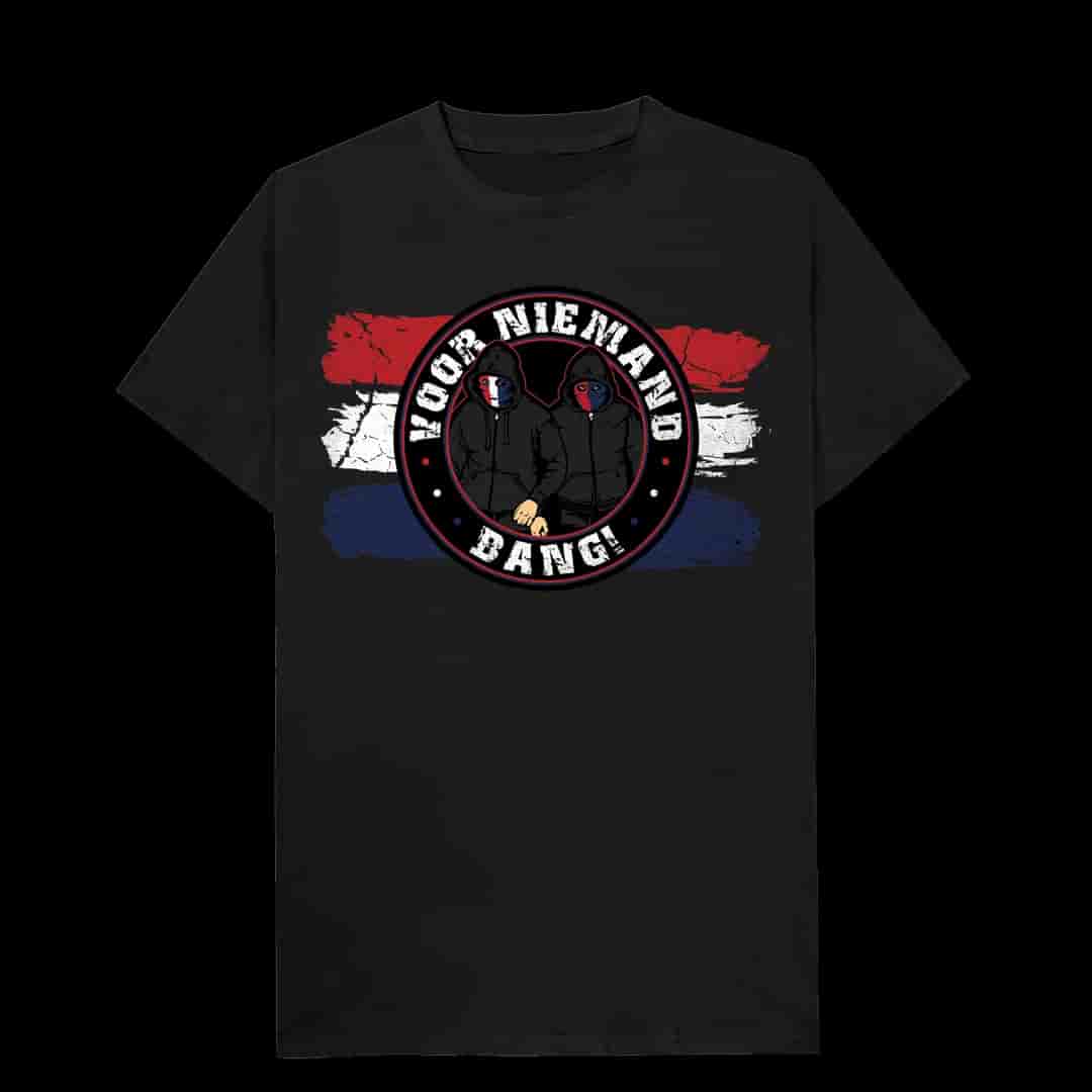 Voor niemand Bang T-shirt