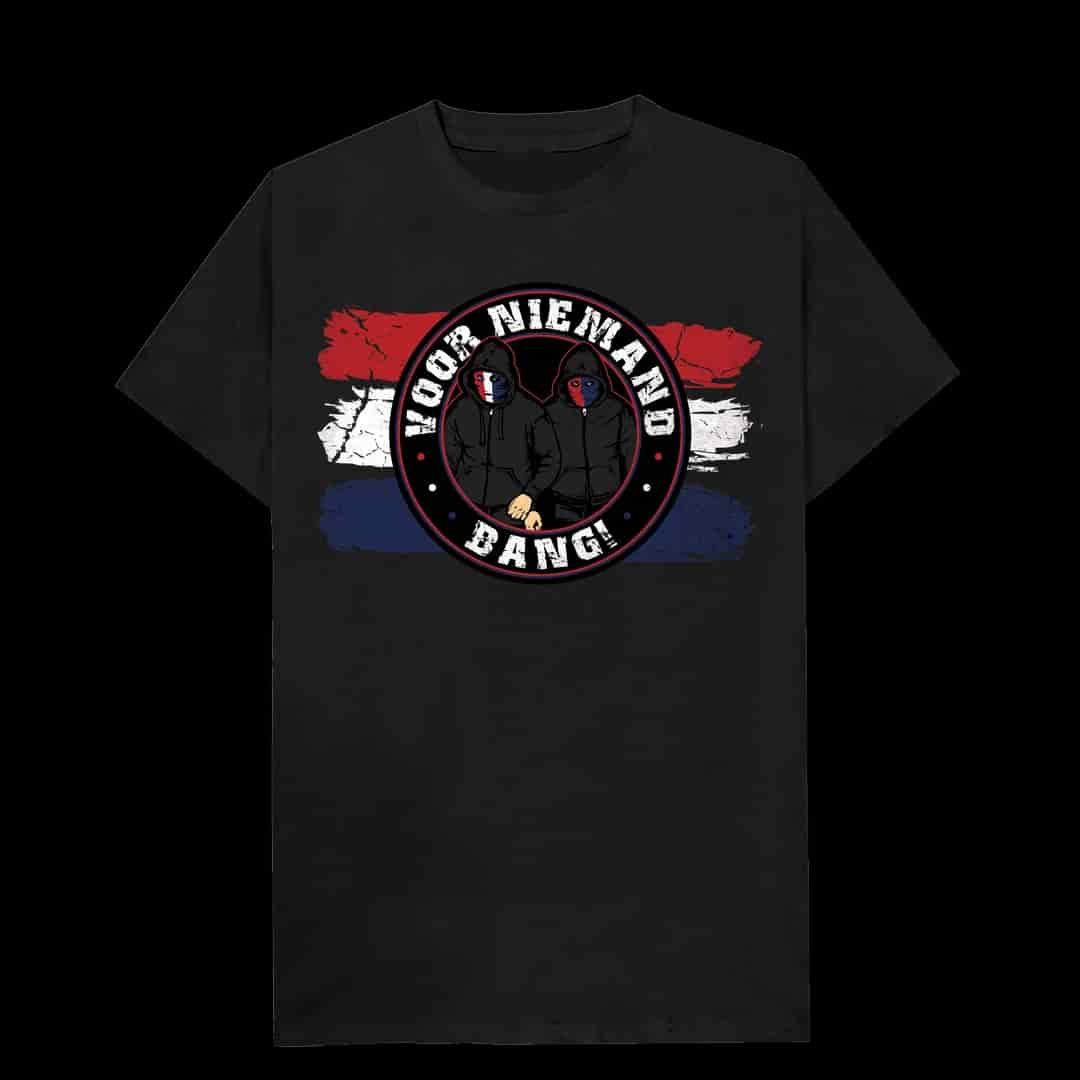 Voor niemand Bang T-shirt