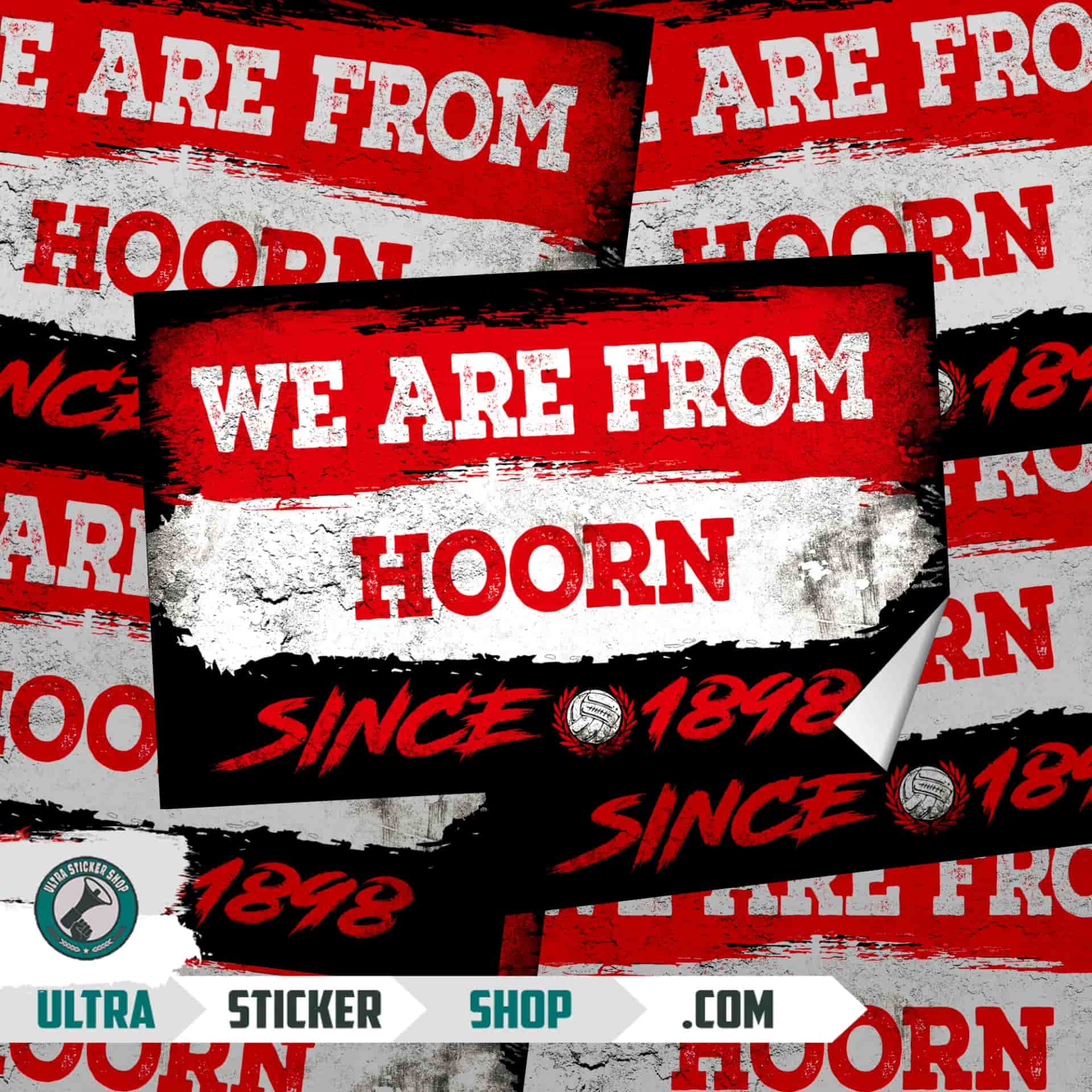 We Are From Hoorn Stickers