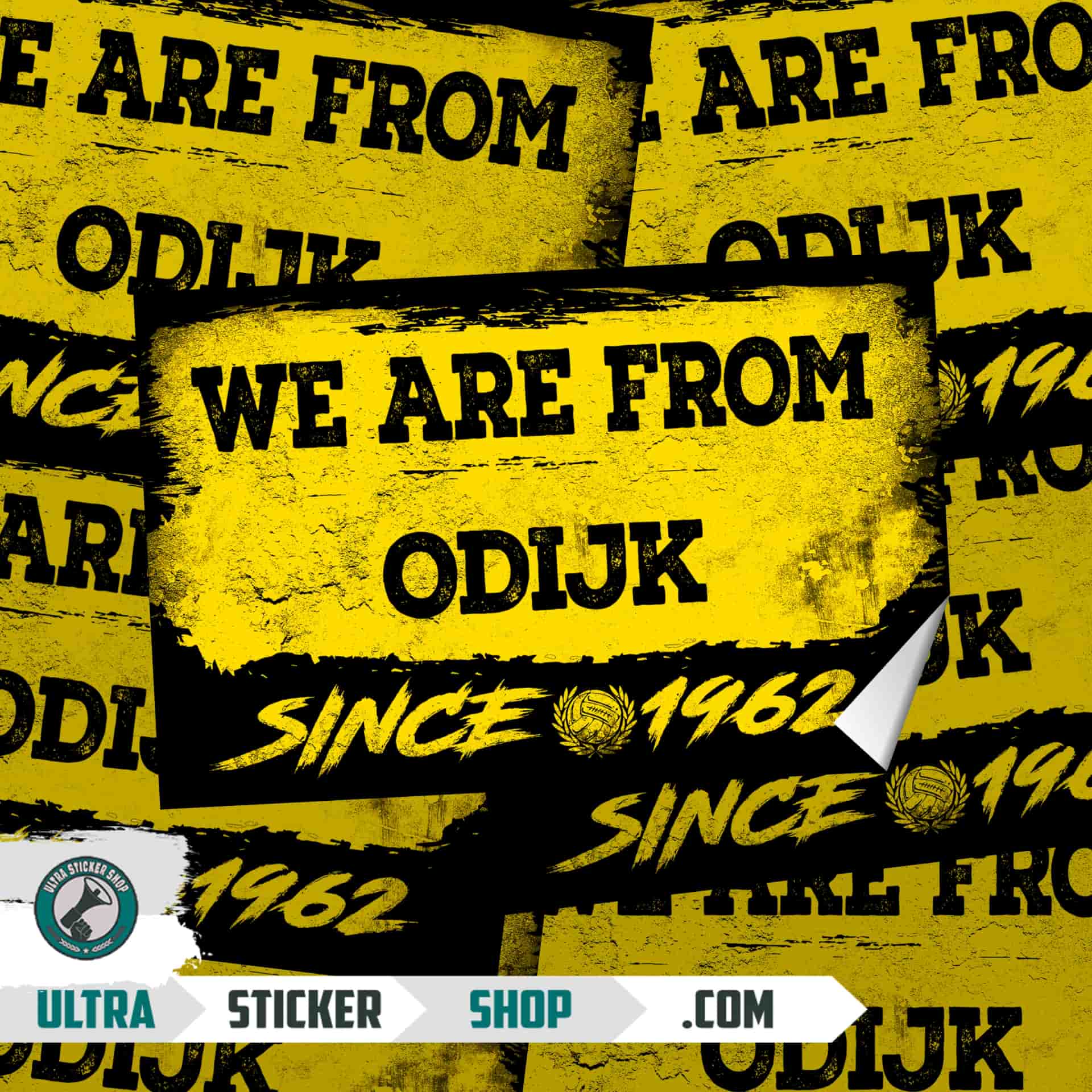 We Are From Odijk 1962 Stickers