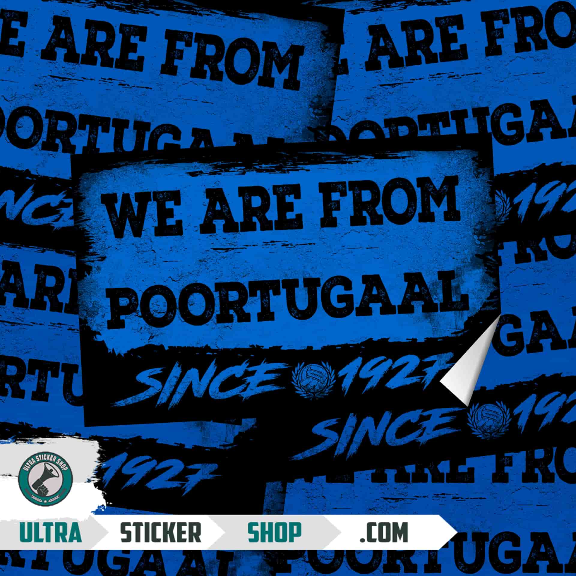 We Are From Poortugaal 1927 Stickers