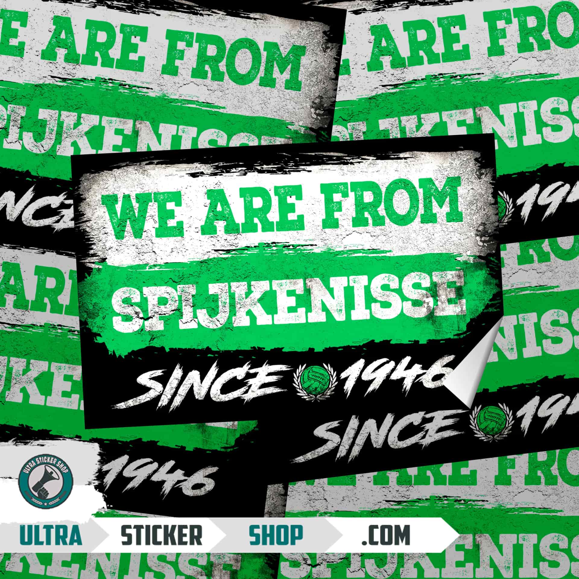 We Are From Spijkenisse 1946 Stickers