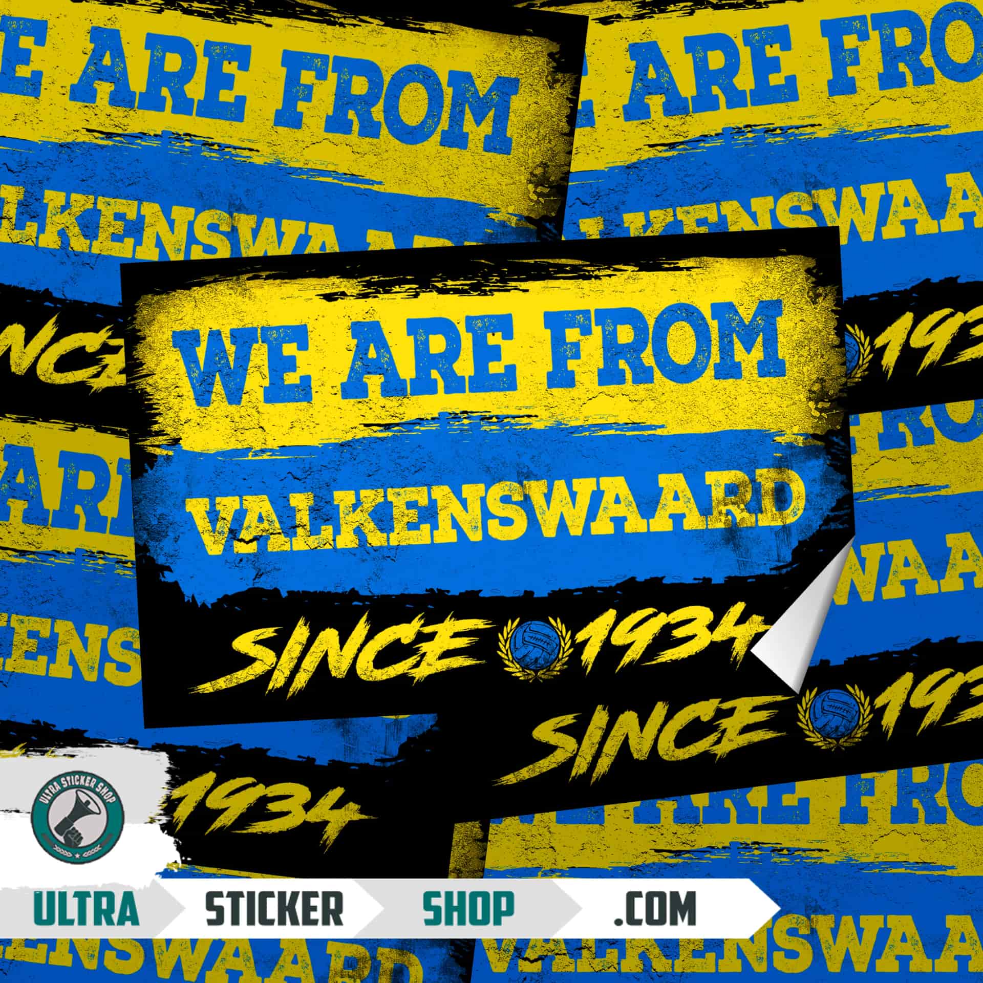 We Are From Valkenswaard 1934 Stickers