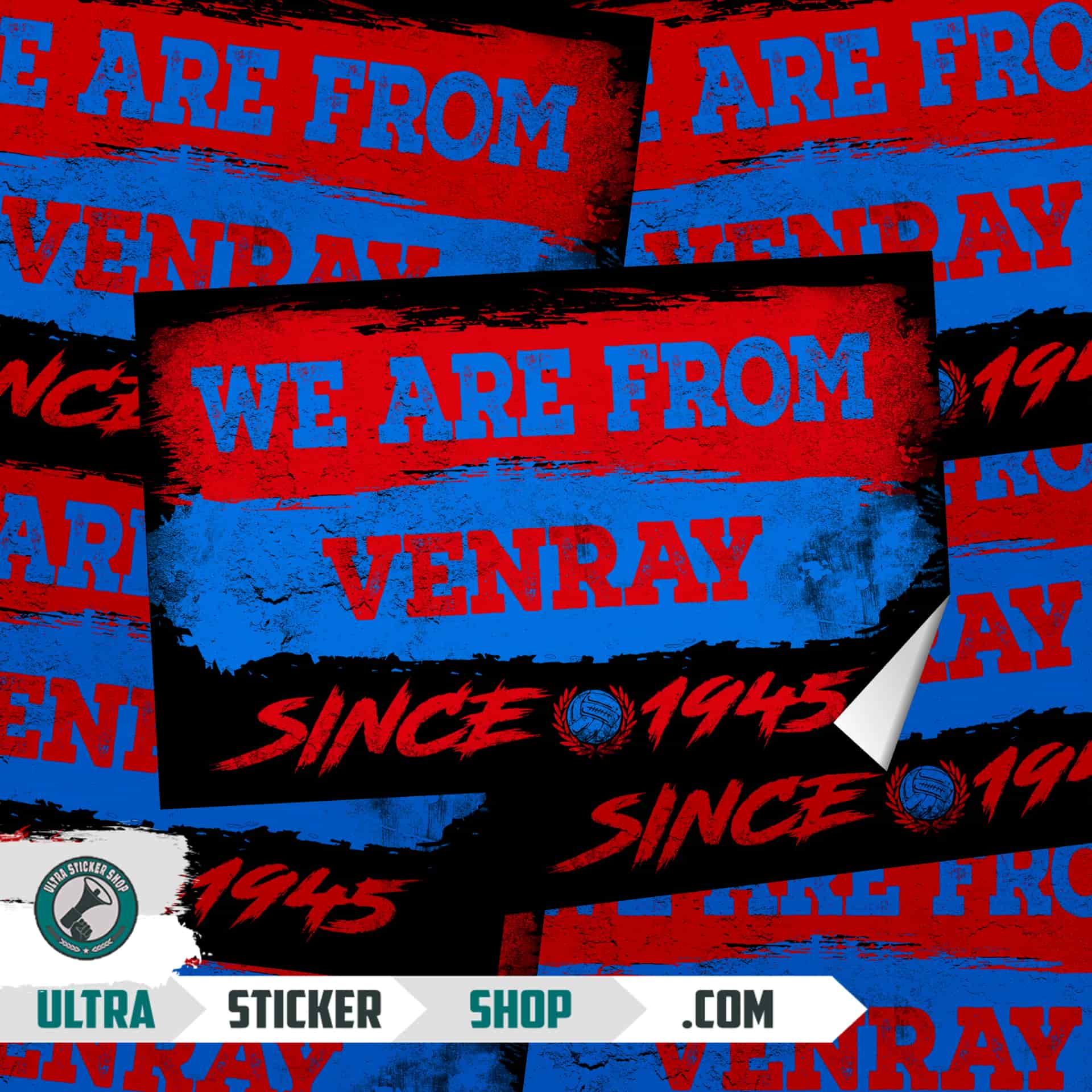 We Are From Venray 1945 Stickers