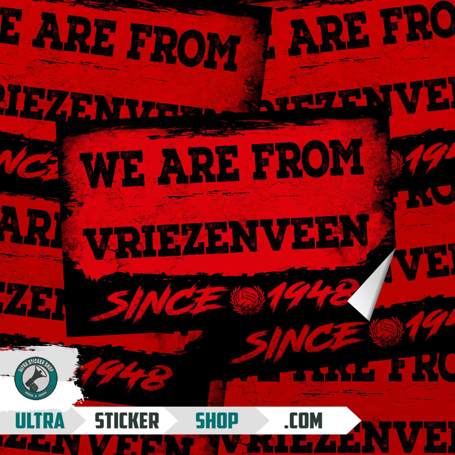 We Are From Vriezenveen 1948 Stickers
