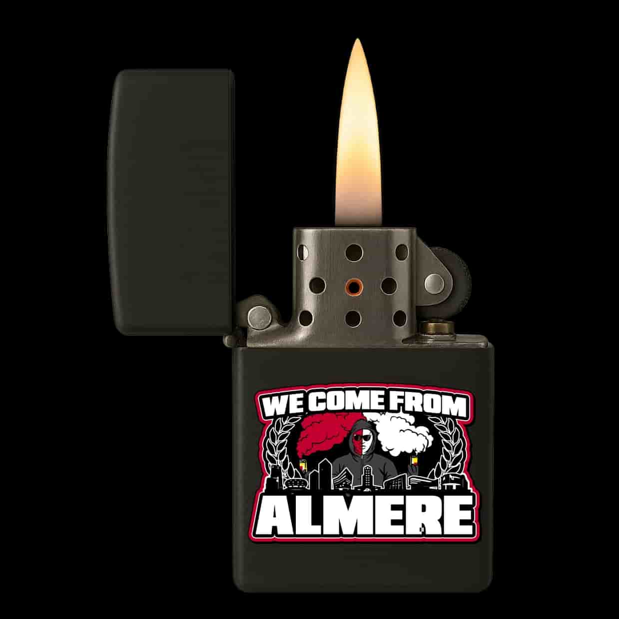 We come from Almere Aansteker