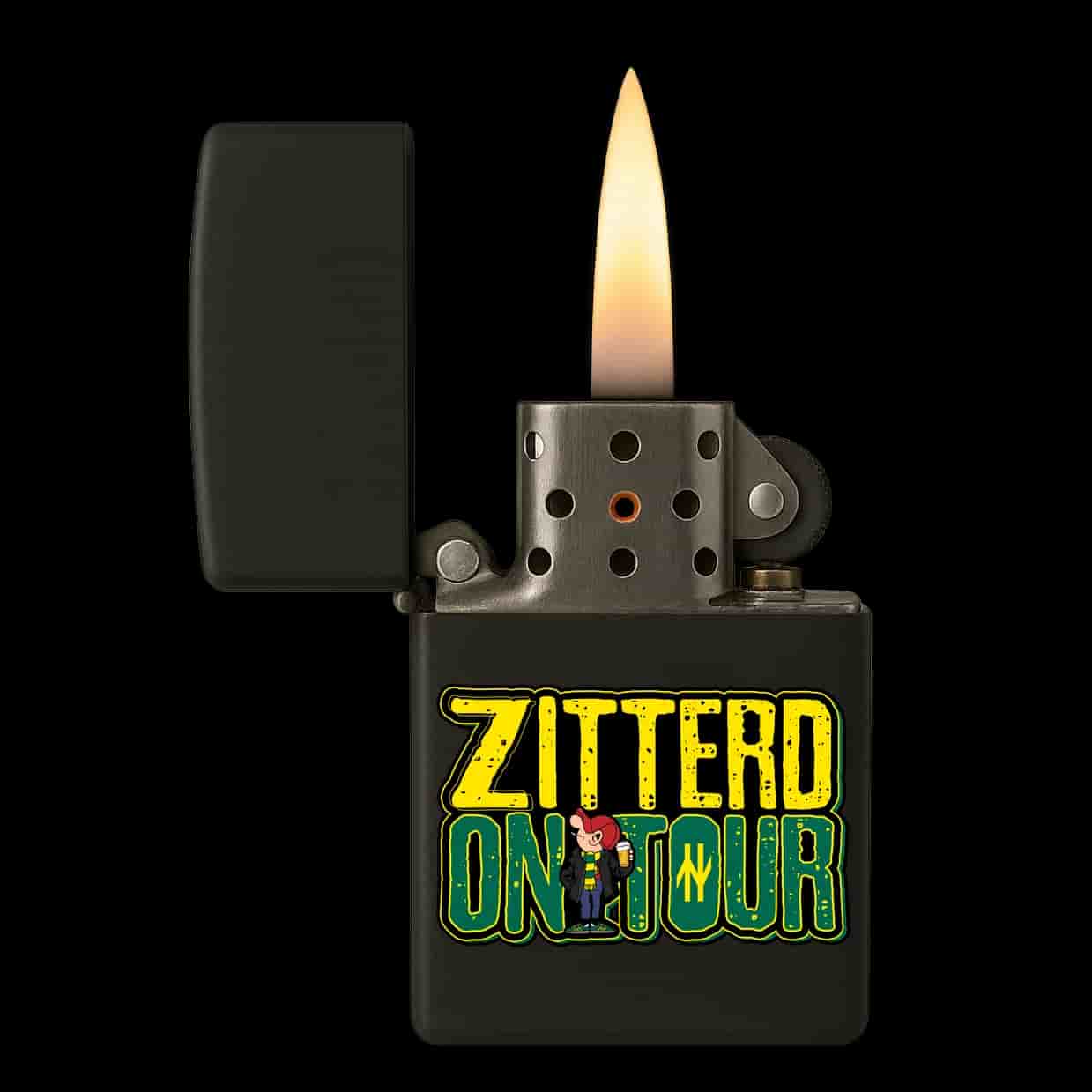 Zitterd on tour Aansteker