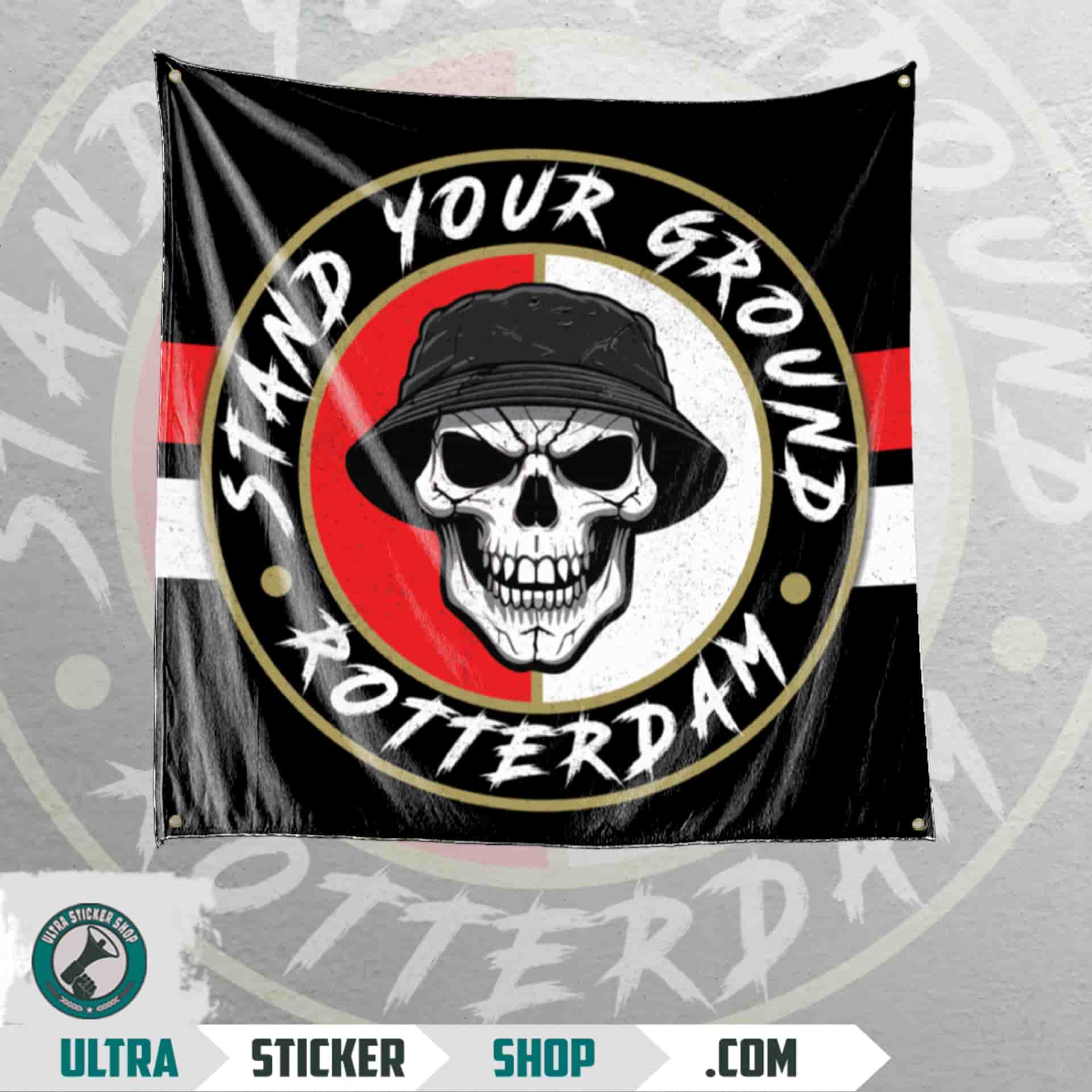 Rotterdam stand your ground Vlag
