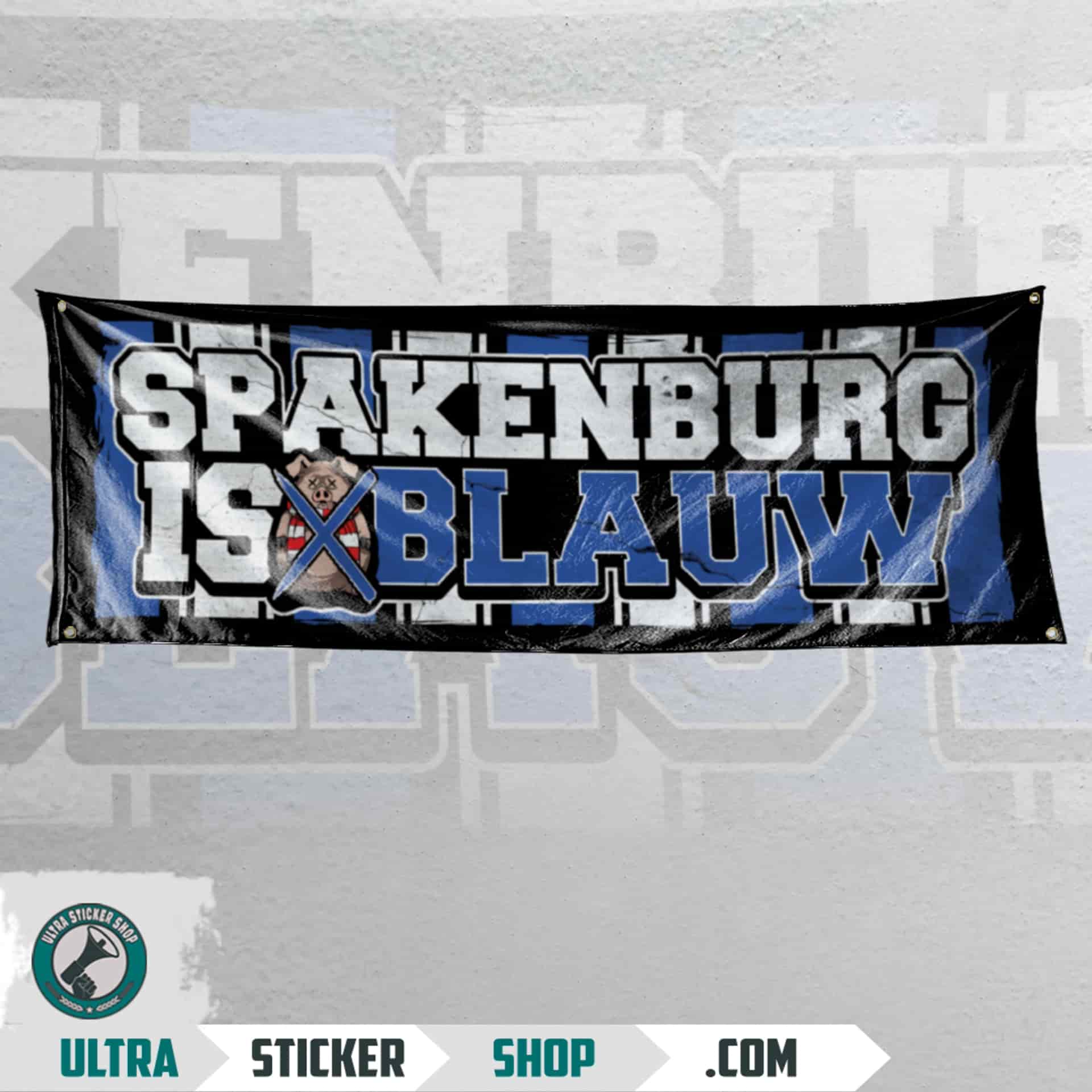 Spakenburg is blauw! Vlag