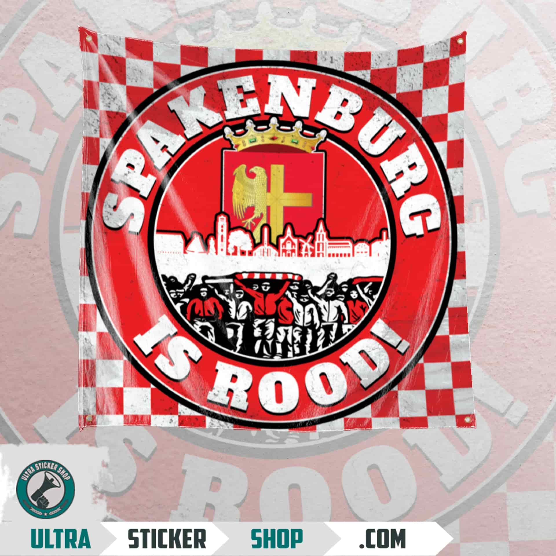 Spakenburg is rood Vlag
