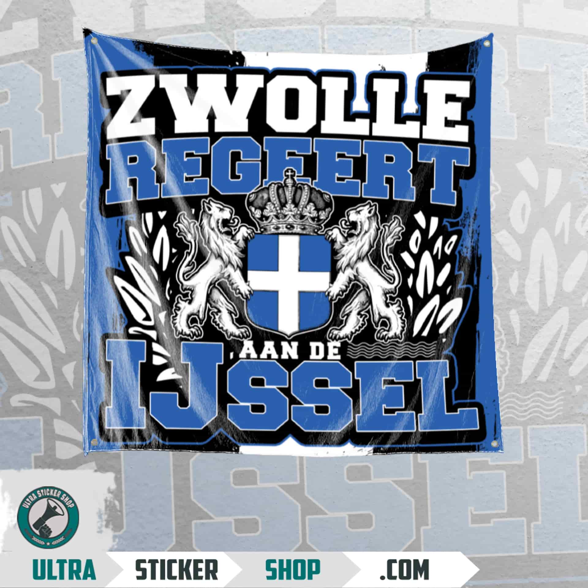 Zwolle regeert aan de IJssel Vlag