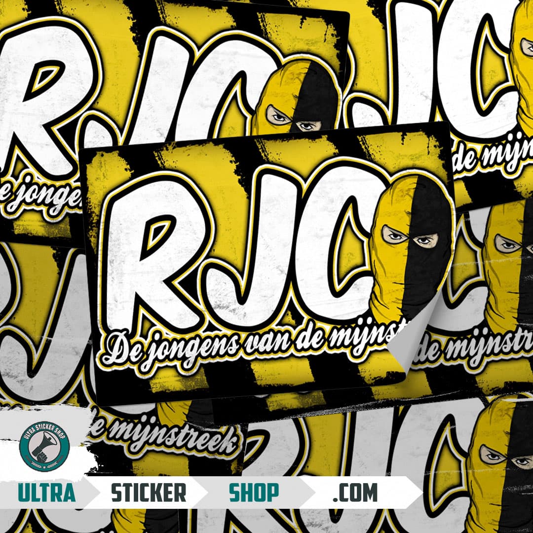 Laman Rjc RJC de jongens van de mijnstreek Stickers Stickers Kopen | Ultrastickershop